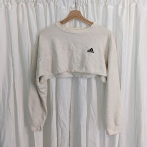 Adidas cropped sweater